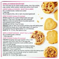 Nomu Vanilla Cookie Dough Mix
